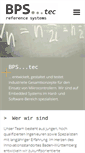 Mobile Screenshot of bps-tec.de